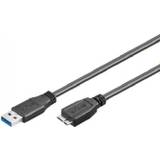 Goobay 3.0 - USB-kabel Kablar Goobay USB A - USB Micro-B 3.0 0.5m