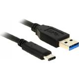 USB-kabel Kablar DeLock USB A - USB C 3.1 1m