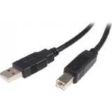 Kablar USB A - USB B (angled) 2.0 3m