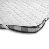 Polyester Sängkläder Borganäs 42031 Madrasskydd Vit (200x90cm)