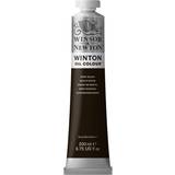 Svarta Oljefärg Winsor & Newton Winton Oil Colour Ivory Black 200ml