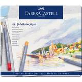 Vattenbaserad Akvarellpennor Faber-Castell Goldfaber Aqua Watercolour Pencil Tin of 48