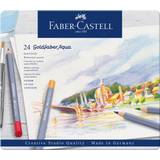 Vattenbaserad Akvarellpennor Faber-Castell Goldfaber Aqua Watercolour Pencil Tin of 24