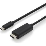 HDMI-kablar - USB C-HDMI Digitus USB C-HDMI 5m