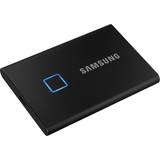 Samsung SSDs - USB 3.2 Gen 2x2 Hårddiskar Samsung T7 Touch Portable 1TB