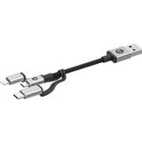 USB A-Lightning - USB-kabel Kablar Mophie USB A-Lightning/USB B Micro/USB C 1m