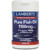 Leder Fettsyror Lamberts Pure Fish Oil 1100mg 60 st