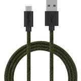 Gröna - USB A-USB C - USB-kabel Kablar SmartLine USB A-USB C 2.0 2m