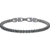 Metall Armband Swarovski Tennis Deluxe Bracelet - Grey