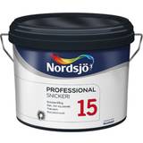 Nordsjö Inomhusfärger - Träfärger Målarfärg Nordsjö 15 Professional Carpentry Träfärg Vit 1L