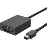 Microsoft Kablar Microsoft Mini DisplayPort-VGA M-F 0.2m