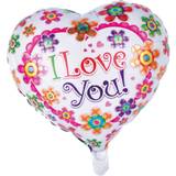 Sassier Foil Ballon Heart I Love You