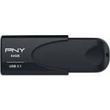 PNY Compact Flash Minneskort & USB-minnen PNY Attache 4 64GB USB 3.1