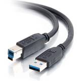 C2G USB A-USB B - USB-kabel Kablar C2G USB A - USB B 3.0 2m