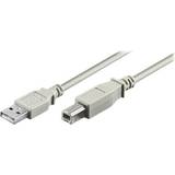MicroConnect 2.0 - USB-kabel Kablar MicroConnect USB A - USB B 2.0 3m