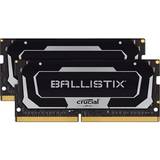 SO-DIMM DDR4 - Vita RAM minnen Crucial Ballistix Black DDR4 2666MHz 2x16GB (BL2K16G26C16S4B)