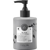 Svarta Hårfärger & Färgbehandlingar Maria Nila Colour Refresh #2.00 Black 300ml