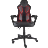 Deltaco Gamingstolar Deltaco GAM-086 Gaming Chair with RGB Lighting - Black