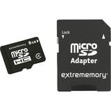 Extrememory Minneskort Extrememory MicroSDHC Class 4 8GB