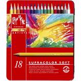 Svarta Akvarellpennor Caran d’Ache Supracolor Soft Aquarelle 18-pack