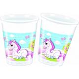 Procos Plastic Cup Unicorn 8-pack