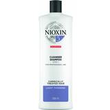 Fett hår Schampon Nioxin System 5 Cleanser Shampoo 1000ml