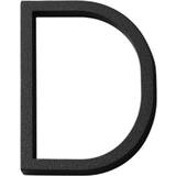 Aluminium Fasadsiffror Habo Selection Contemporary Large House Letter D