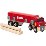 Leksaksfordon timmerbil leksaker BRIO Lumber Truck 33657