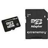 Extrememory Minneskort & USB-minnen Extrememory MicroSDHC Class 4 16GB