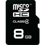 Emtec microSDHC Minneskort & USB-minnen Emtec MicroSDHC Class 4 8GB