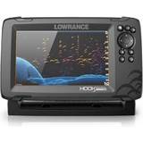 Lowrance Marin-GPS Sjönavigation Lowrance Hook Reveal 7 83/200 HDI