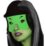 Grön Halvtäckande masker Heks Eva Maske