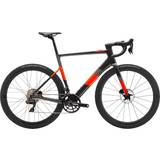 Orange El-landsvägscyklar Cannondale SuperSix Evo Neo 1 2020 Unisex