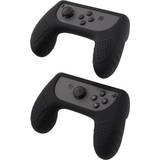Spelkontrollgrepp Deltaco Nintendo Switch Joy- Con Silicone Controller Grips - Black