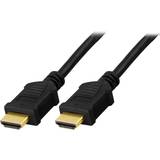 HDMI-kablar - Vita Deltaco HDMI - HDMI 1.5m