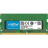 32 GB - SO-DIMM DDR4 - Svarta RAM minnen Crucial DDR4 3200MHz 32GB (CT32G4SFD832A)