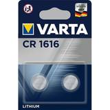 Varta Batterier - Kamerabatterier Batterier & Laddbart Varta CR1616 2-pack