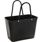 Handväskor på rea Hinza Shopping Bag Small (Green Plastic) - Black