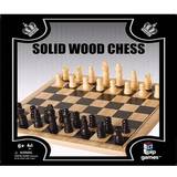 Schack trä Solid Wood Chess