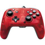 PDP Faceoff Deluxe+ Audio Wired Controller - Red Camo
