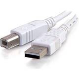 C2G Svarta - USB-kabel Kablar C2G USB A - USB B 2.0 5m