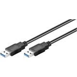 3.0 - USB A-USB A - USB-kabel Kablar Goobay USB A - USB A 3.0 1m