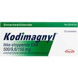 Magnesiumoxid Receptfria läkemedel Kodimagnyl 500mg/9.6mg/150mg 10 st Tablett