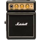 Röda Gitarrförstärkare Marshall MS-2 Micro