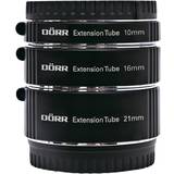 Mellanringar på rea Extension Tube Set 10/16/21mm for Fujifilm X