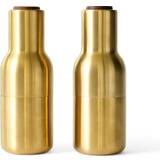 Menu Kryddkvarnar Menu Brushed Brass Bottle Pepparkvarn, Saltkvarn 2st 20.5cm