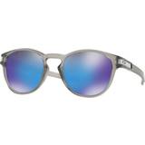 Blå - Ovala Solglasögon Oakley Latch Polarized OO9265-3253