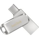 SanDisk 256 GB USB-minnen SanDisk USB 3.1 Ultra Dual Drive Luxe Type-C 256GB