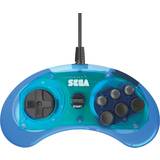 Steam Deck Spelkontroller Retro-Bit Sega Mega Drive 8-B Controller - Blue