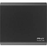 PNY USB 3.2 Gen 2 Hårddiskar PNY Pro Elite USB 3.1 Gen2/USB-C Portable SSD 1TB